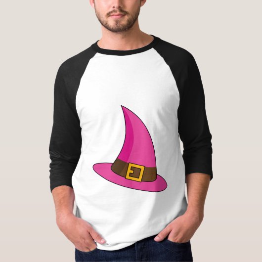 Rosa Hexenhut T-Shirt (Vorderseite)