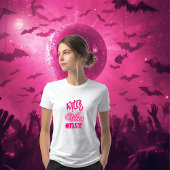 Rosa Hexenvibes nur halloween Typografin Tri-Blend Shirt