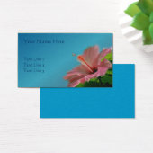 Rosa Hibiskus Blume Natur (Schreibtisch)