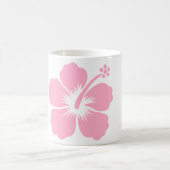 Rosa Hibiskus F Kaffeetasse (Mittel)