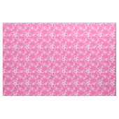 Rosa Hibiskus-Hawaiianer Stoff (Fat Quarter (45,7 x 55,9 cm))