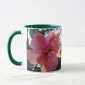 Rosa Hibiskus in Hawaii Tasse (Links)