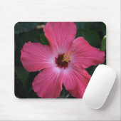 rosa Hibiskus Mousepad (Mit Mouse)