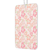 Rosa Hibiskus, rosa Blume, Muster von Blume Autolufterfrischer (Links)