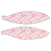 Rosa Hibiskus, rosa Blume, Muster von Blume Basketball (Panele)