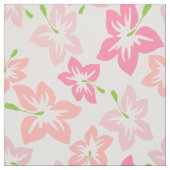 Rosa Hibiskus, rosa Blume, Muster von Blume Stoff (Muster)