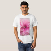 Rosa Hibiskus T-Shirt (Vorne ganz)