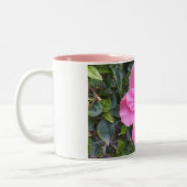 Rosa Hibiskus Tasse - wählen Sie Stil & Farbe (Links)