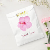 Rosa Hibiskus Tropische Blume Geschenktütchen (Versiegelt)