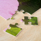 Rosa Hibiskus Tropische Blume Puzzle (Seite)