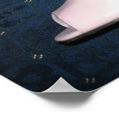 Rosa High Heel Schuhe Poster (Ecke)