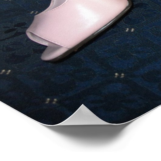 Rosa High Heel Schuhe Poster (Ecke)