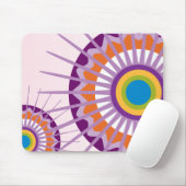 Rosa Himmel Mousepad (Mit Mouse)