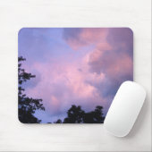 Rosa Himmel nachts Mousepad (Mit Mouse)