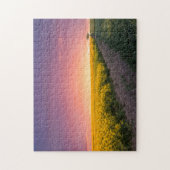 Rosa Himmel nachts Puzzle (Vertikal)