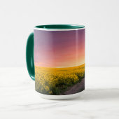 Rosa Himmel nachts Tasse (Vorderseite Links)