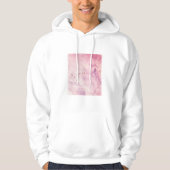 Rosa Himmel über das Weiße Haus der Menschen Hoodie (Vorderseite)