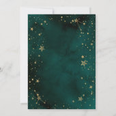 Rosa Himmelsmond, Schmetterlingsstars-Brautparty Einladung (Rückseite)