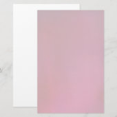 rosa Hintergrund Briefpapier (Vorne/Hinten)