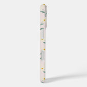 Rosa Hintergrund mit Blume Bouquet Handy Case (Rückseite / Rechts)