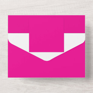 Rosa Hintergrund mit schwarzen Grenz-Design-Ideen All In One Einladung