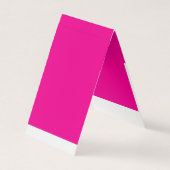Rosa Hintergrund mit schwarzen Grenz-Design-Ideen Visitenkarten (Vorderseite)
