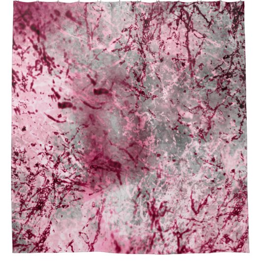 Rosa Hintergrundkunst, Deko, Muster, abstrakt, alt Duschvorhang (Vorderseite)