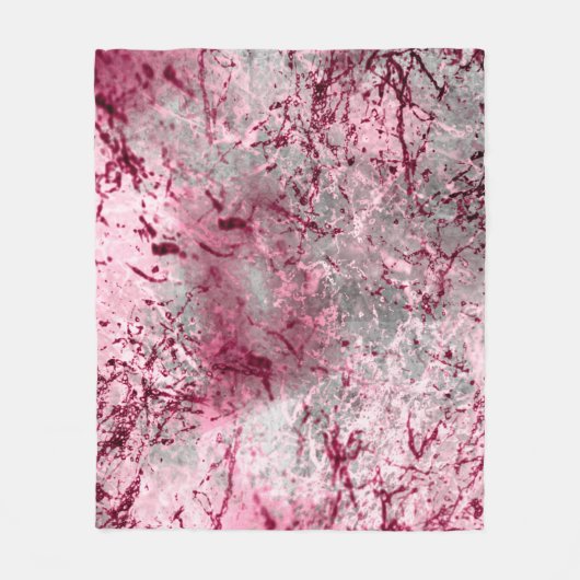 Rosa Hintergrundkunst, Deko, Muster, abstrakt, alt Fleecedecke (Vorderseite)
