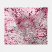 Rosa Hintergrundkunst, Deko, Muster, abstrakt, alt Fleecedecke (Vorderseite (Horizontal))