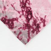 Rosa Hintergrundkunst, Deko, Muster, abstrakt, alt Fleecedecke (Ecke)