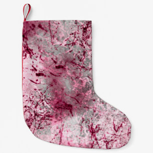 Rosa Hintergrundkunst, Deko, Muster, abstrakt, alt Kleiner Weihnachtsstrumpf