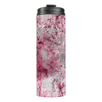 Rosa Hintergrundkunst, Deko, Muster, abstrakt, alt Thermosbecher