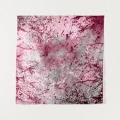 Rosa Hintergrundkunst, Deko, Muster, abstrakt, alt Wandteppich (Vorderseite (Horizontal))