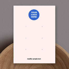 Rosa Hinzufügen des Logos Drei-Loch-Ohren-Grafikka