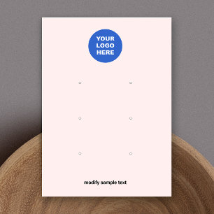 Rosa Hinzufügen des Logos Drei-Loch-Ohren-Grafikka