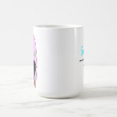 Rosa hirngewaschene Marionette Kaffeetasse (Mittel)