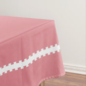 Rosa Hirsche Die schönste Zeit Kranz Tablette Tischdecke (Beispiel)