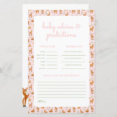 Rosa Hirschfamilie Traditionen & Vorhersagespiel (Vorne/Hinten)