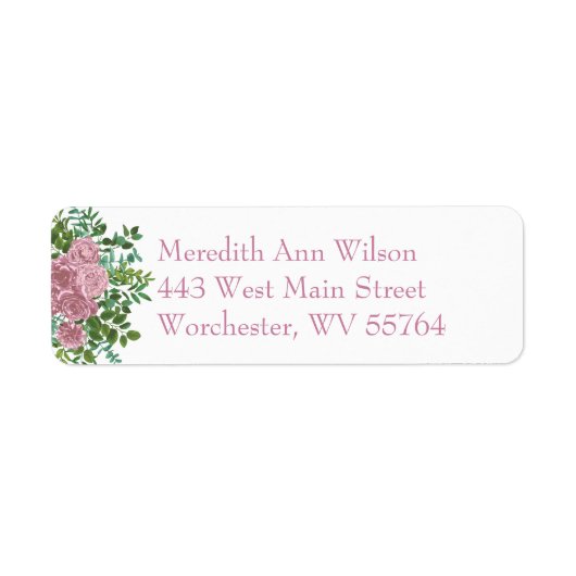 Rosa Hochzeit Blumenpastel (Vorne)