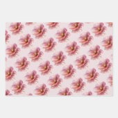 Rosa Hochzeit Geschenkpapier Set (Vorderseite 2)