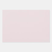 Rosa Hochzeit Geschenkpapier Set (Vorderseite)