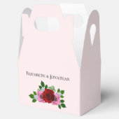 Rosa-Hochzeit Geschenkschachtel (Geöffnet)