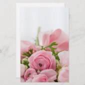 Rosa Hochzeiten Rose Briefpapier (Vorne/Hinten)