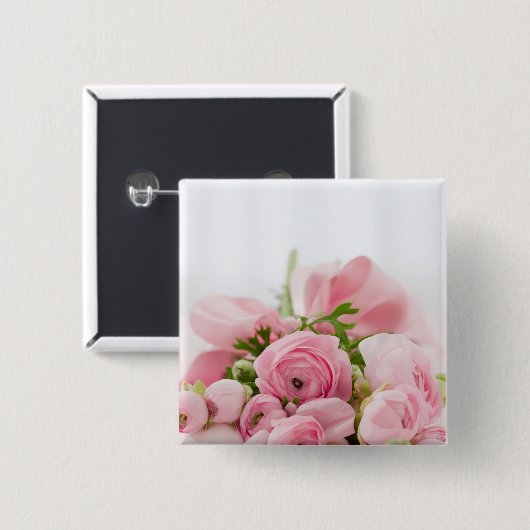 Rosa Hochzeiten Rose Button (Vorne & Hinten)