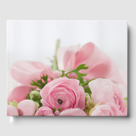 Rosa Hochzeiten Rose Gästebuch