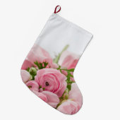 Rosa Hochzeiten Rose Großer Weihnachtsstrumpf (Vorderansicht (hängend))