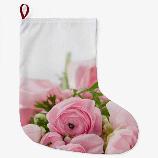 Rosa Hochzeiten Rose Großer Weihnachtsstrumpf (Vorderseite)