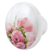 Rosa Hochzeiten Rose Keramikknauf (Rechts)