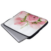 Rosa Hochzeiten Rose Laptopschutzhülle (Vorne Knopf)