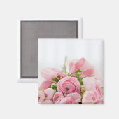 Rosa Hochzeiten Rose Magnet (Vorderseite/Rückseite)